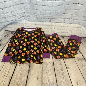 Little Peanut Bamboo Fruit Pattern Pajama Set